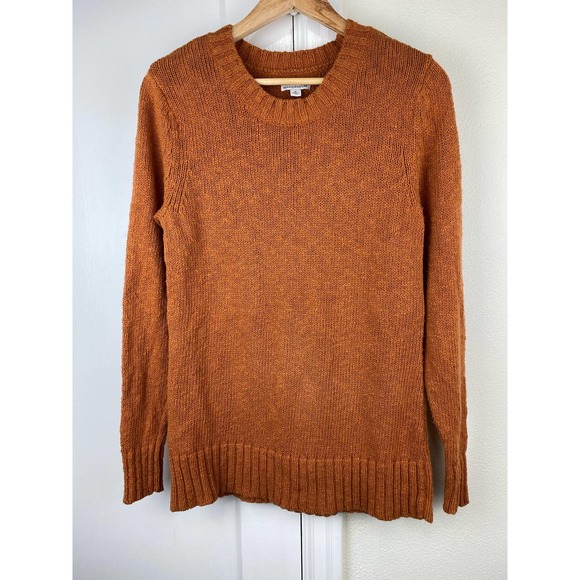 L.L. Bean Other - L.L. Bean Signature Men's Size M Burnt Orange Cotton Pullover Sweater